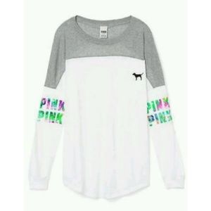 VS PINK open back shirt